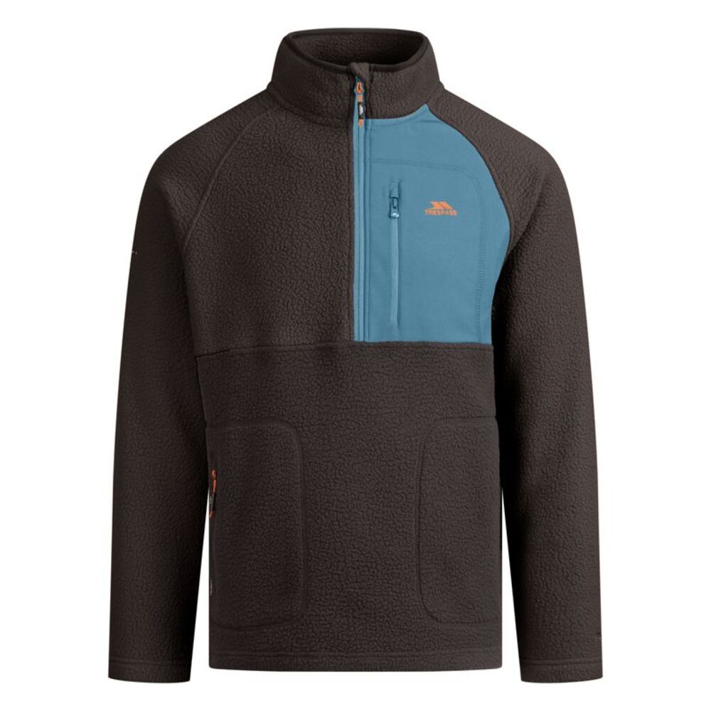 Trespass Mens North AT200 Fleece Top / Charcoal